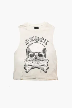 The Skull & Crossbones Vintage Tank | Blonde