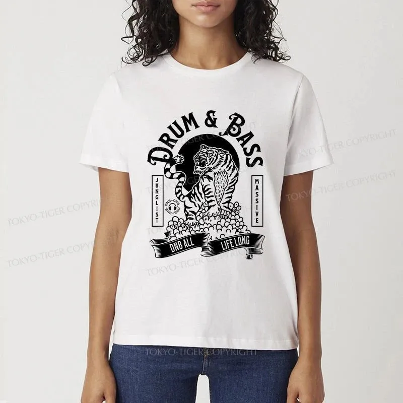 Tokyo-Tiger Drum & Bass Tiger Classic T-Shirt