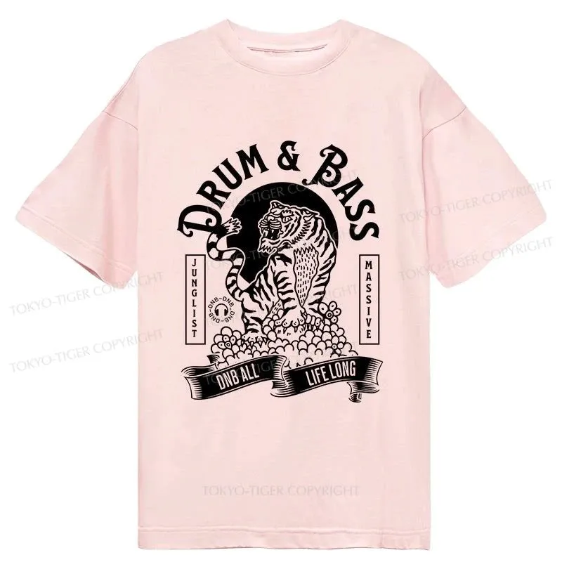 Tokyo-Tiger Drum & Bass Tiger Classic T-Shirt