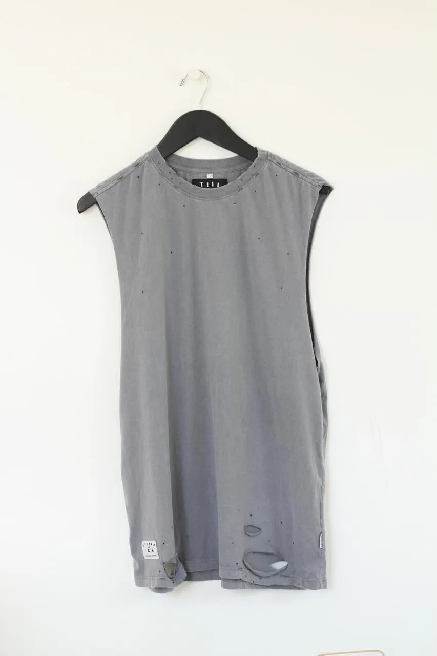 VINTAGE AXWELL TANK - DISTRESSED