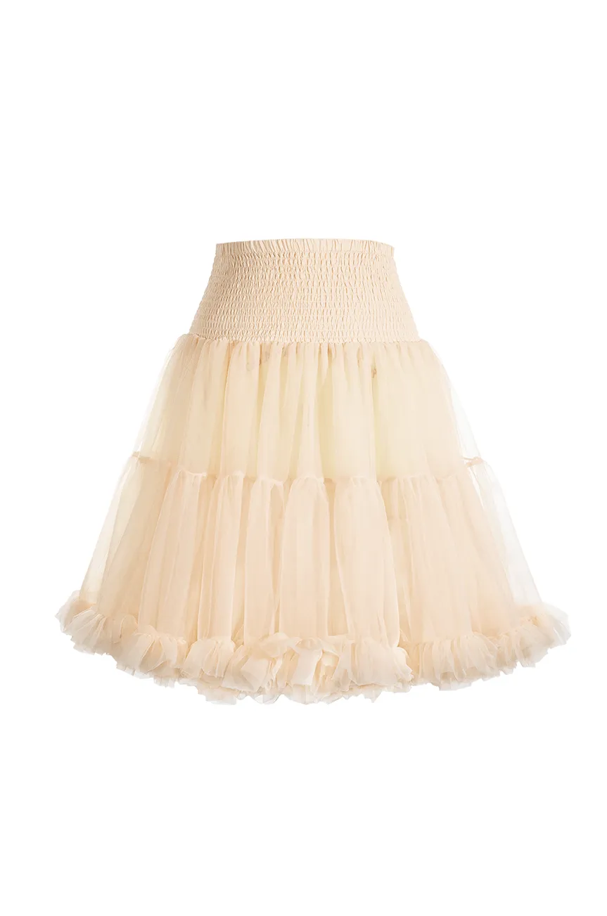 Vintage Classic Petticoat (Latte)