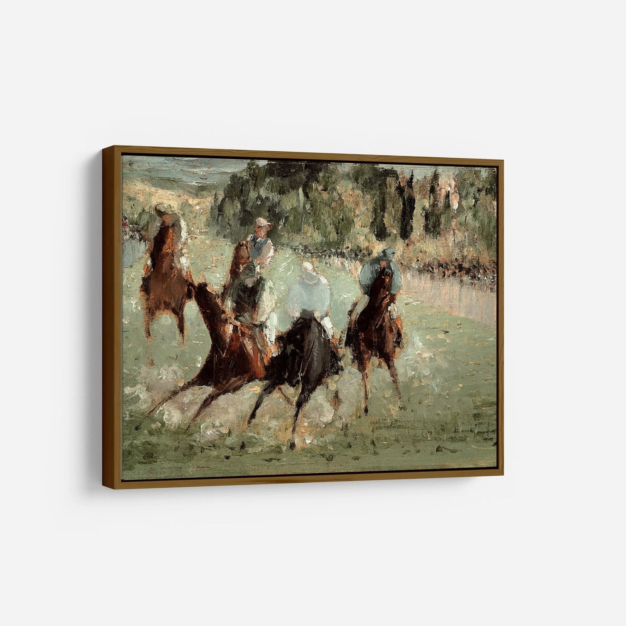 Vintage Horses Wall Art Print