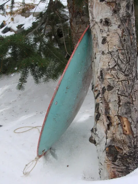 Vintage Saucer Sled - Slippery Sidney