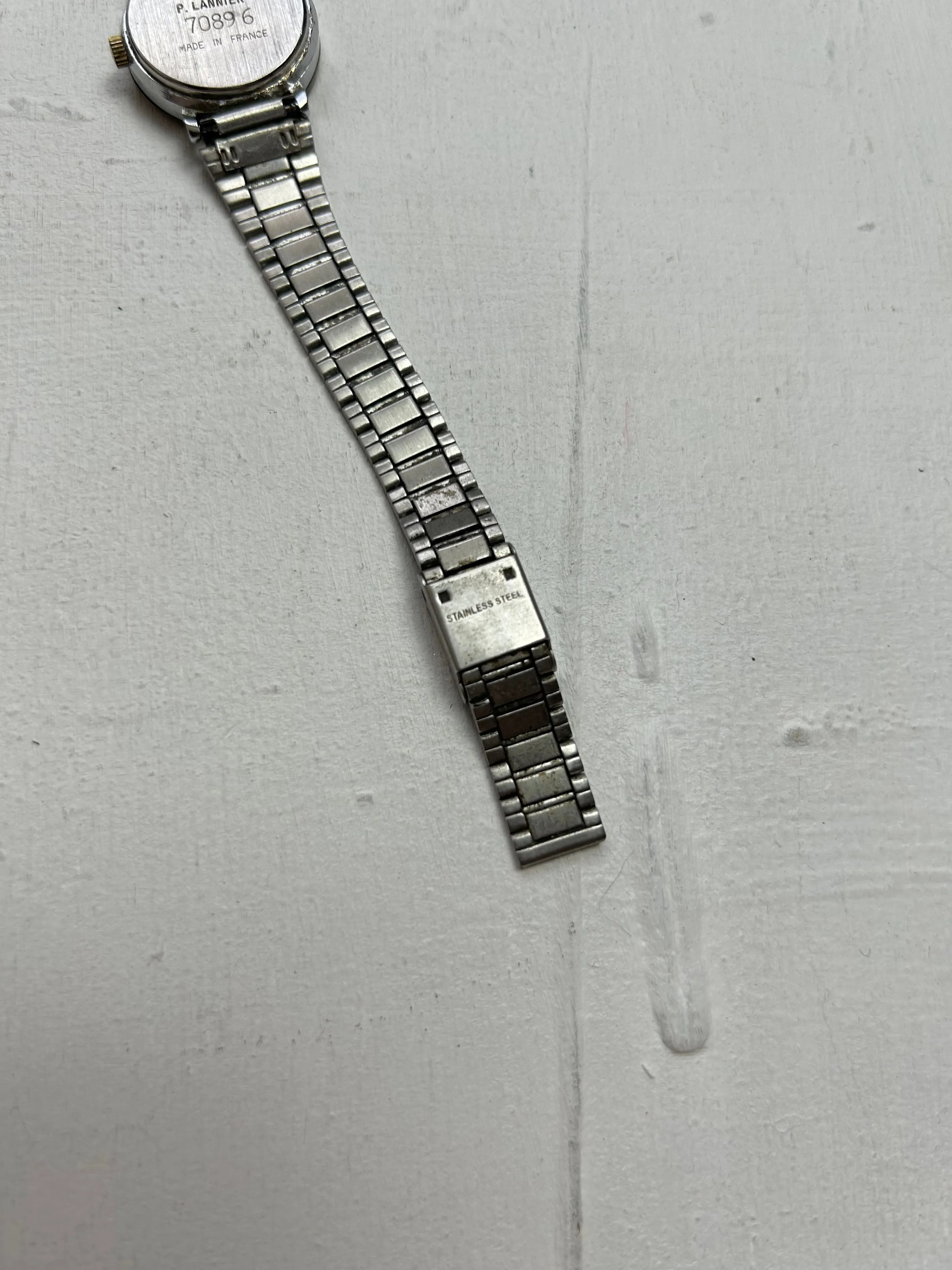 Vintage silver bracelet watch jewelry