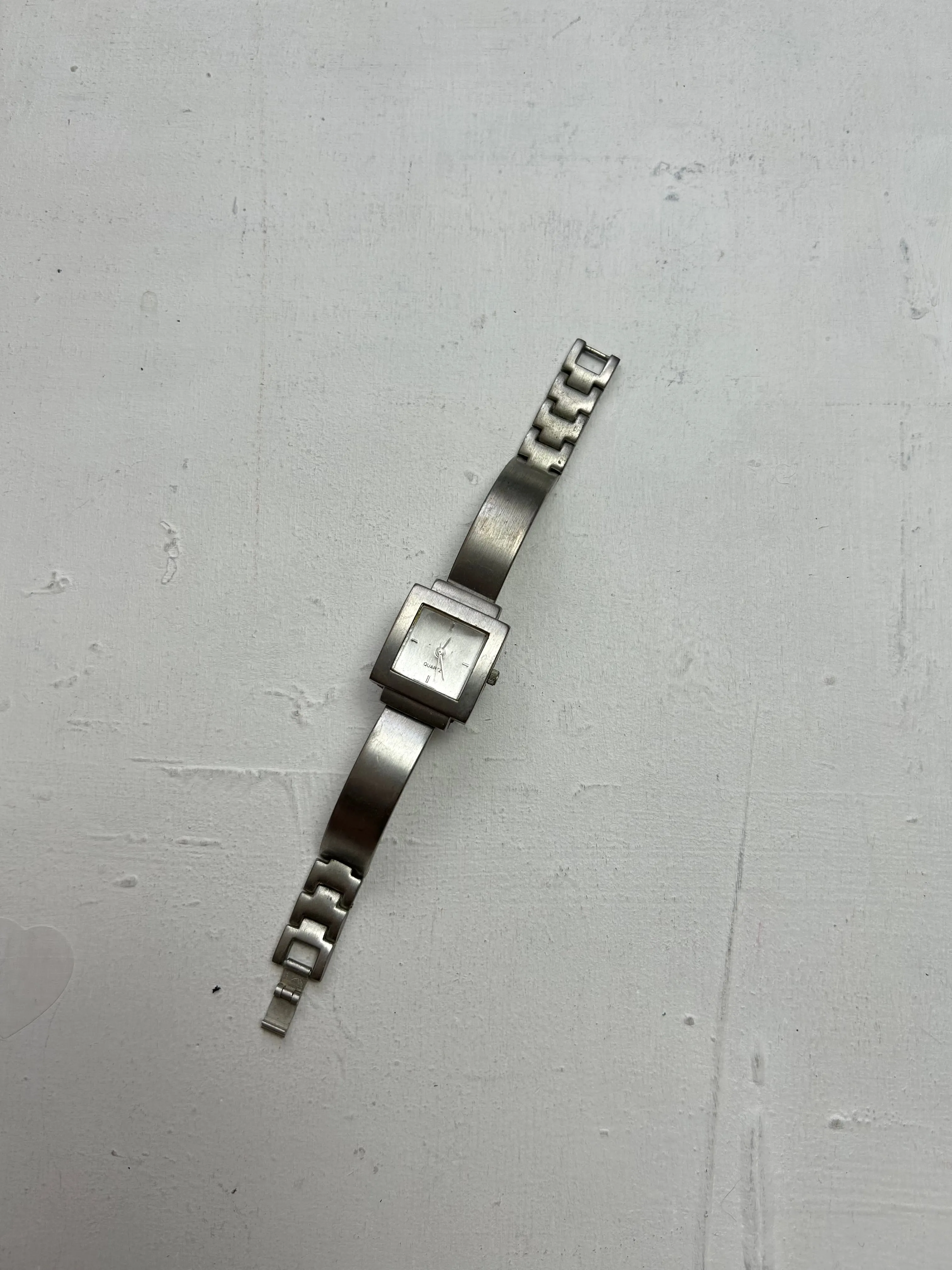 Vintage silver bracelet watch jewelry