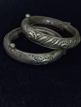 Vintage Silver Kada