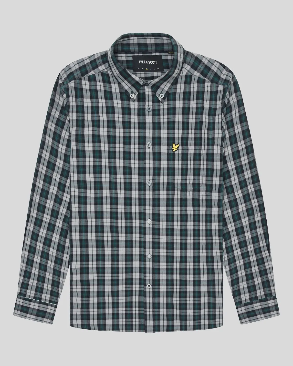 Washed Check Poplin Shirt