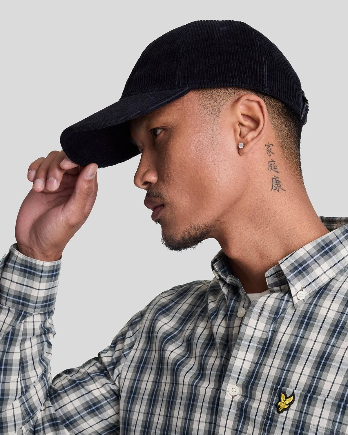 Washed Check Poplin Shirt