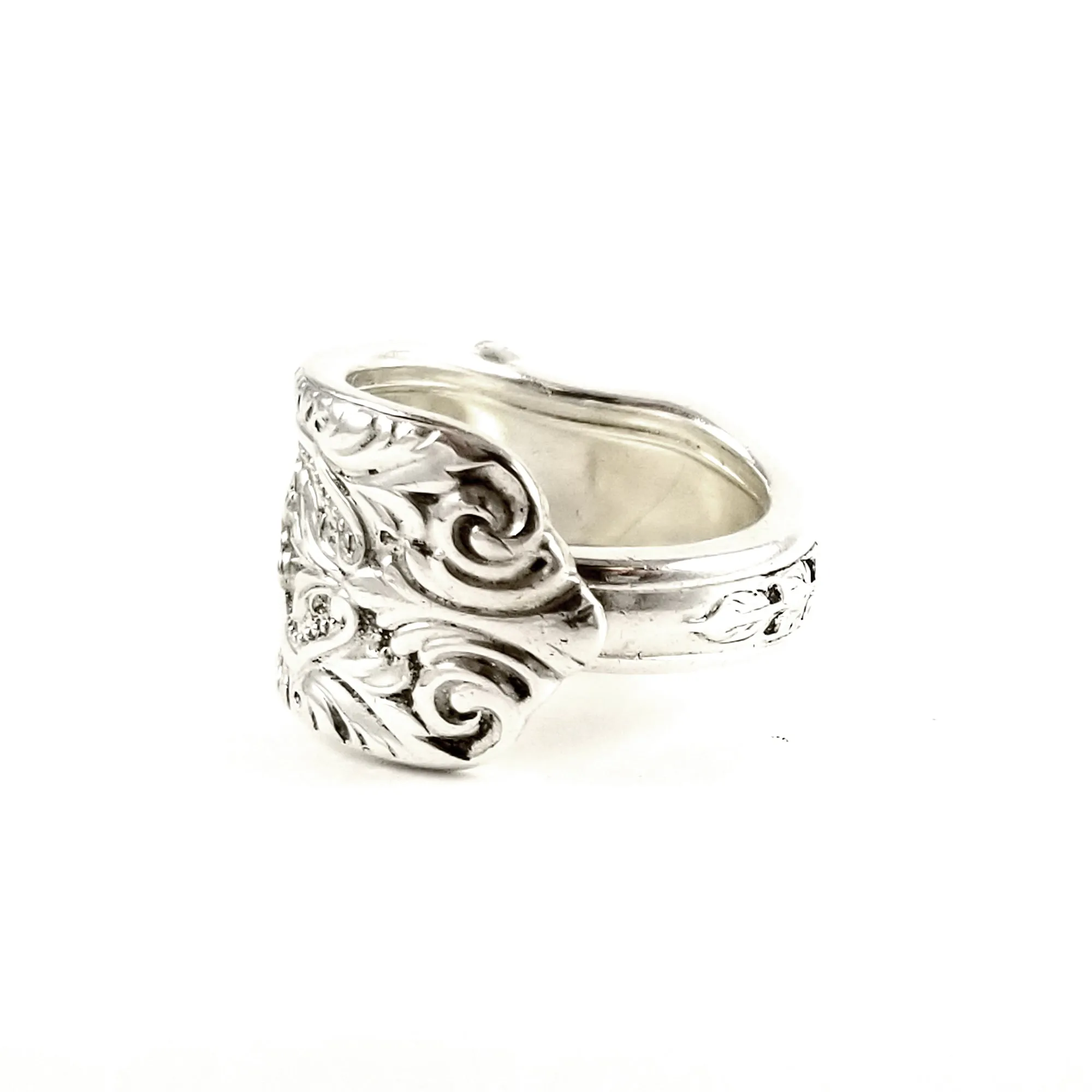 Westmorland Milburn Rose Sterling Silver Spoon Ring