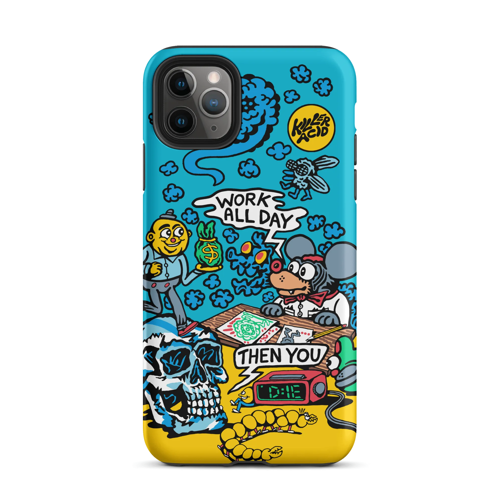 Work All Day iPhone Case